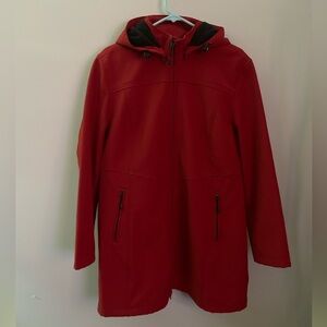 Red Hooded Jacket